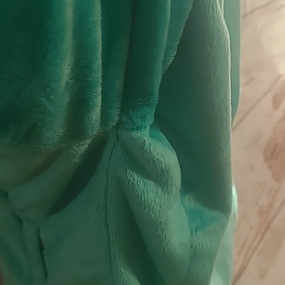 North Face Large Turquoise Fleece jacket - Picture 7 of 8
